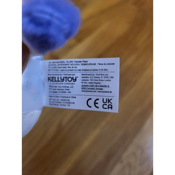 Squishmallows Conway the Cow Clip 3.5” Blue & White Mini Plush Keychain 2023 - Picture 9 of 14